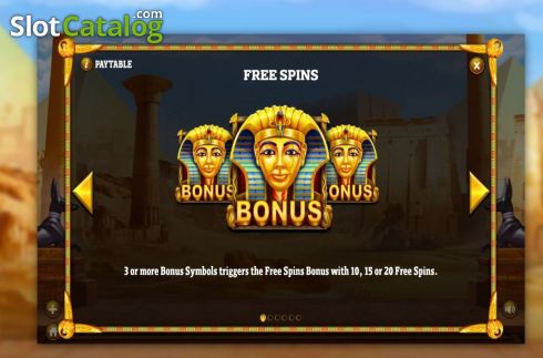 Скрин7. Cleopatras Fortune (Dragon Gaming) слот