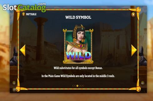 Скрин9. Cleopatras Fortune (Dragon Gaming) слот