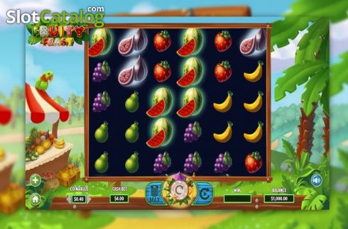 Скрин2. Fruity Feast слот