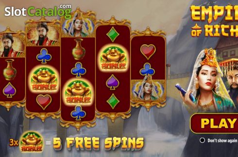 Скрин2. Empire of Riches слот