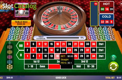 Скрин3. American Roulette (Dragon Gaming) слот