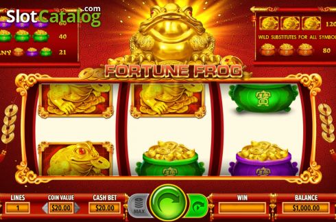 Скрин2. Fortune Frog (Dragon Gaming) слот
