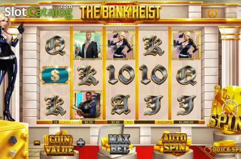Скрин2. The Bank Heist слот