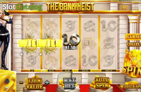 Скрин4. The Bank Heist слот