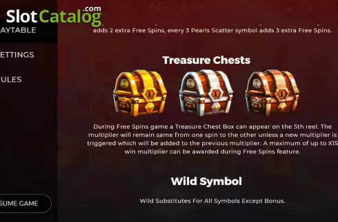 Скрин7. Sea Treasures (Dragon Gaming) слот