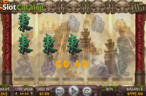 Скрин3. Four Mighty Beasts слот