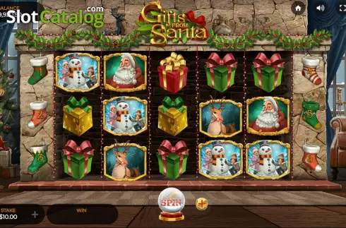 Скрин2. Gifts from Santa слот