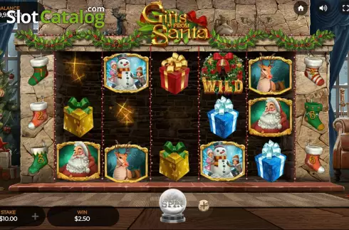 Скрин3. Gifts from Santa слот