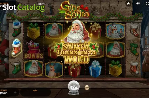Скрин4. Gifts from Santa слот