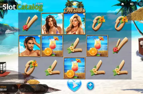 Скрин2. Love Beach слот