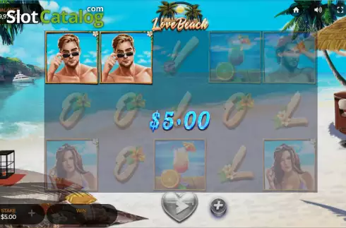 Скрин3. Love Beach слот