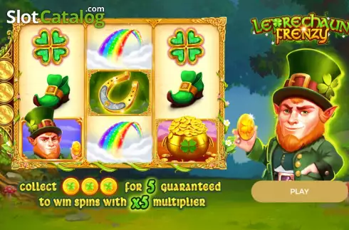 Скрин2. Leprechaun Frenzy слот