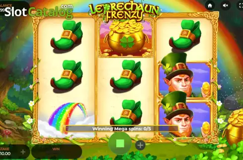 Скрин3. Leprechaun Frenzy слот
