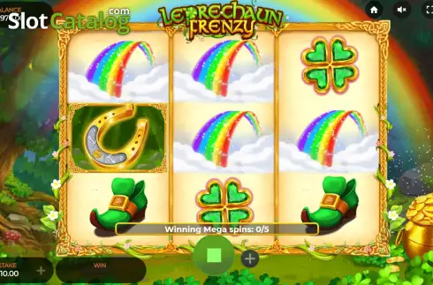 Скрин4. Leprechaun Frenzy слот