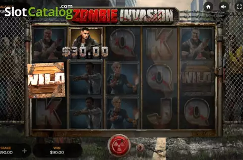 Скрин3. Zombie Invasion слот