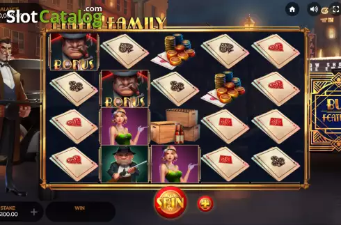 Скрин2. Mafia Family слот