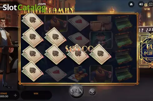 Скрин3. Mafia Family слот
