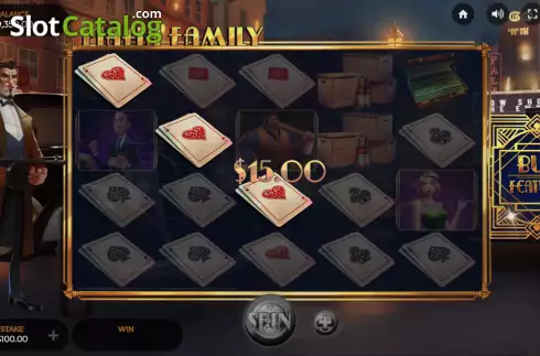 Скрин4. Mafia Family слот