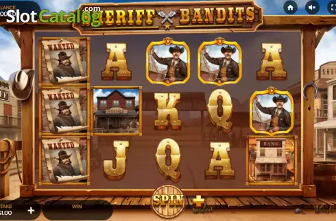 Скрин2. Sheriff vs Bandits слот