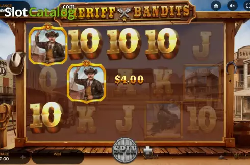 Скрин4. Sheriff vs Bandits слот
