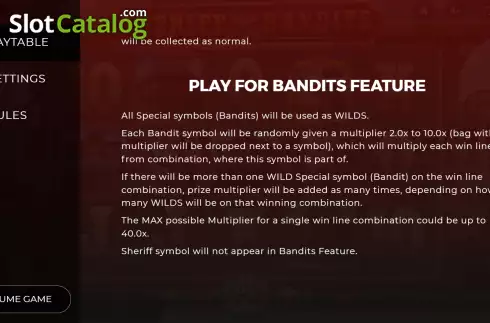 Скрин7. Sheriff vs Bandits слот