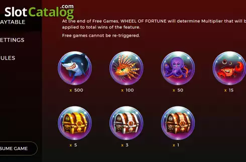 Скрин7. Sea Treasures Scratchcard слот