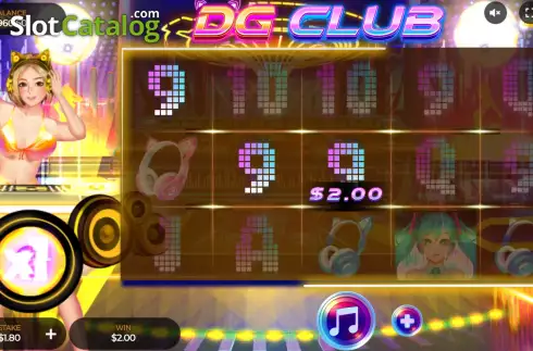 Скрин3. DG Club слот