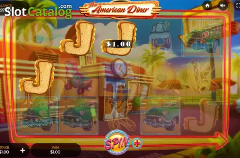 Скрин3. The American Diner слот