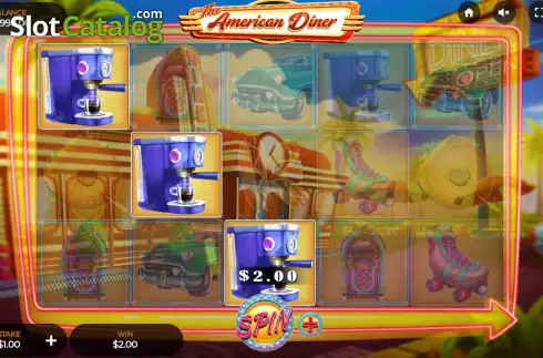 Скрин4. The American Diner слот