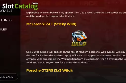 Скрин8. Super Wild Race слот