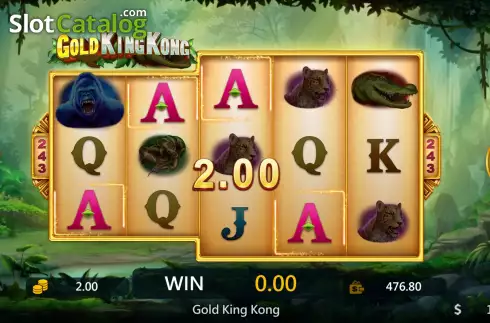 Скрин4. Gold King Kong слот