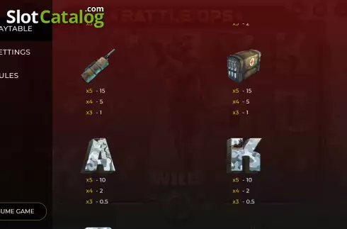 Скрин9. Battle Ops слот