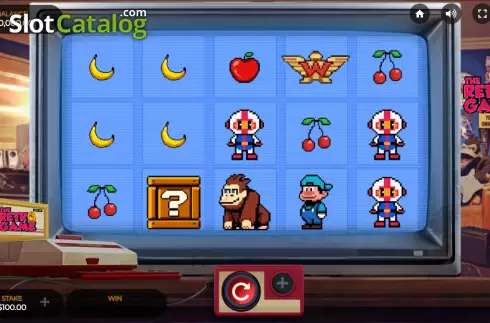 Скрин2. The Retro Game слот