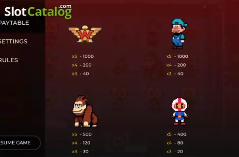Скрин9. The Retro Game слот