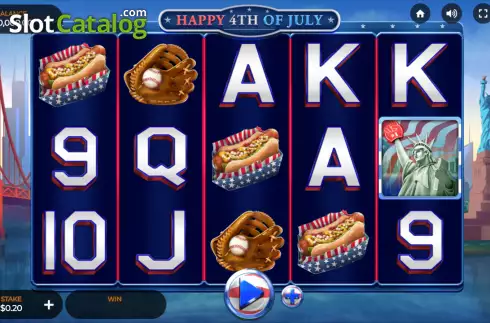 Скрин2. Happy 4th of July слот