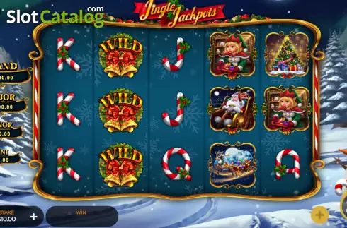 Скрин2. Jingle Jackpots слот