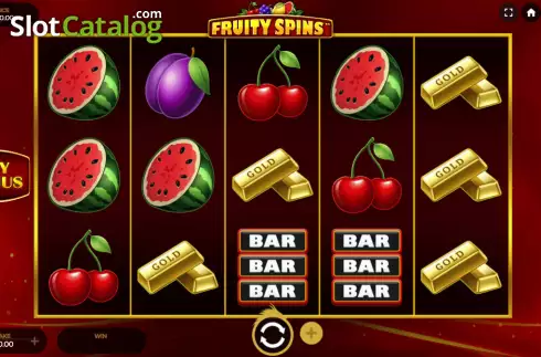 Скрин2. Fruity Spins слот