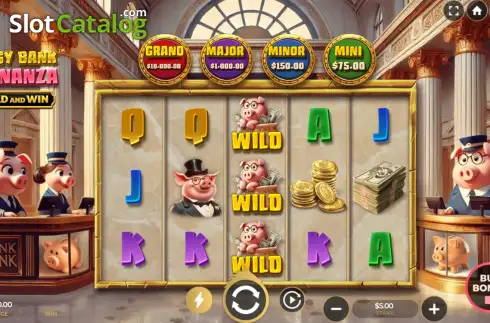 Скрин2. Piggy Bank Bonanza - Hold and Win слот