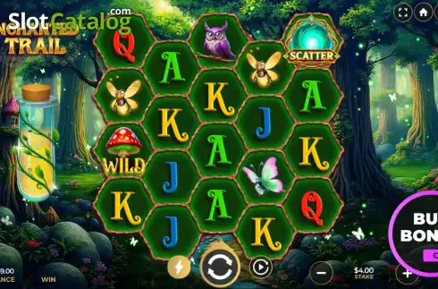 Скрин2. Enchanted Trail слот