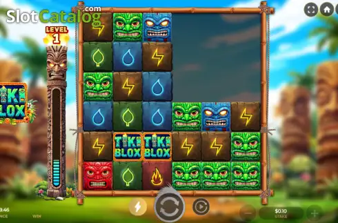 Скрин3. Tiki Blox слот