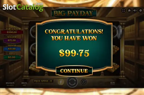 Скрин3. Big Payday слот