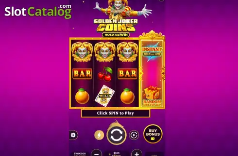 Скрин2. Golden Joker Coins слот