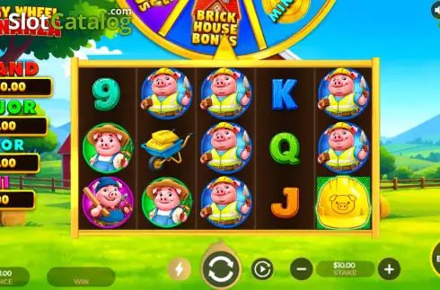 Скрин2. Piggy Wheel Bonanza слот