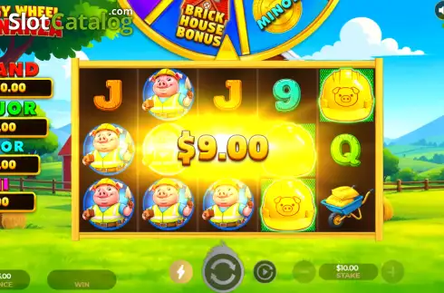Скрин3. Piggy Wheel Bonanza слот
