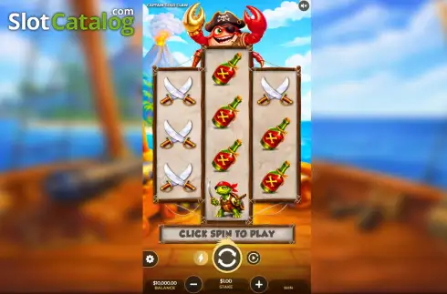 Скрин2. Captain Gold Claw слот