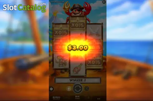 Скрин3. Captain Gold Claw слот