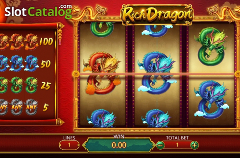Скрин3. Rich Dragon слот