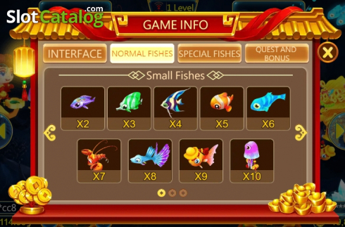 Скрин7. 3 Gods Fishing слот