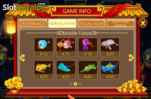 Скрин8. 3 Gods Fishing слот