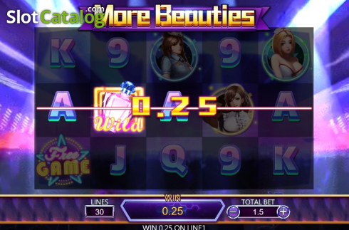 Скрин5. More Beauties слот
